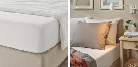 ULLVIDE, sábana bajera ajustable