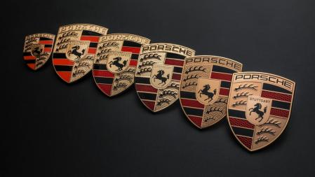 El logotipo de Porsche ha ido evolucionando con el tiempo&nbsp;