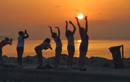 Amanecer en Fuengirola.