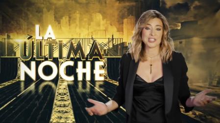 Sandra Barneda en la promoción de 'La última noche'