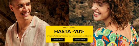 Remate final de rebajas en Springfield.