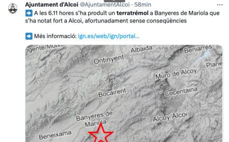 El ayuntamiento de Alcoi se ha hecho eco del suceso.