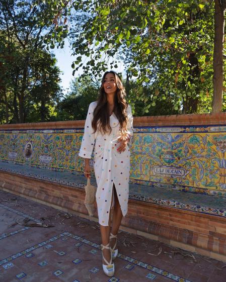 Rocío Osorno ha sido una de las primeras 'influencers' en estrenar el vestido