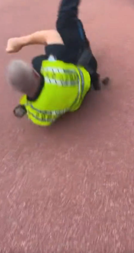 El aterrizaje accidentado