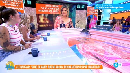 Terelu Campos irrumpe en directo el programa de Sandra Barneda y aclara la polémica generada por su última exclusiva