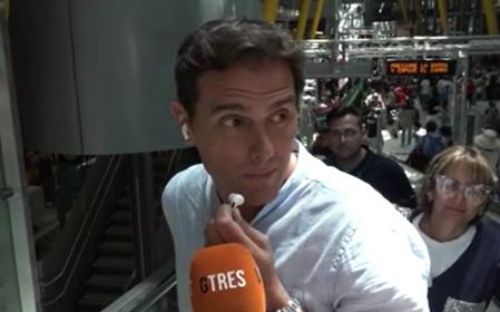Albert Rivera estalla contra la prensa