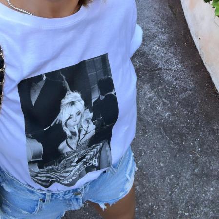 Camiseta de Kim Kardashian de Dolce & Gabbana
