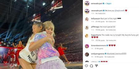 Publicación del Instagram de Vanessa Bryant