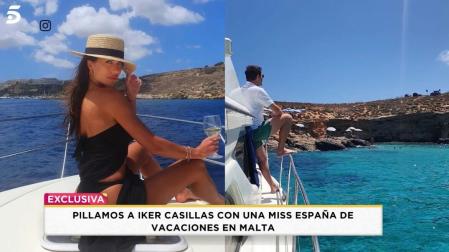 Ambos subieron una foto a bordo del mismo yate