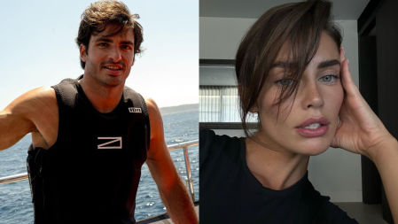 Carlos Sainz Jr, pillado junto a la modelo Rebecca Donaldson tras su ruptura con Isa Hernáez