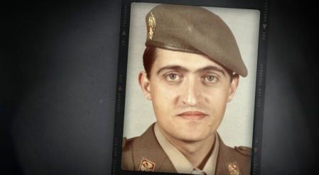 Wyoming, durante su época en la mili