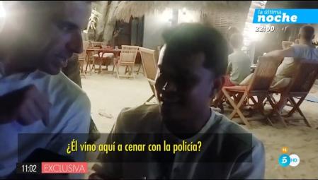 Daniel Sancho no habría cenado con al policía, como aseguró