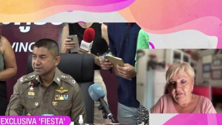 La portavoz de la familia de Daniel Sancho habla para 'Fiesta' tras la rueda de prensa de la policía tailandesa