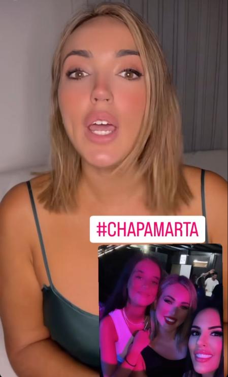 Marta Riesco habla de Victoria Federica en su cuenta de Instagram