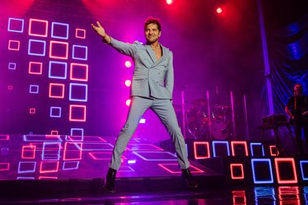 David Bisbal durante su concierto en el Summerfest Cerdanya