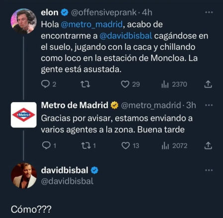 David Bisbal niega rotundamente acusaciones falsas sobre incidente en el Metro de Madrid