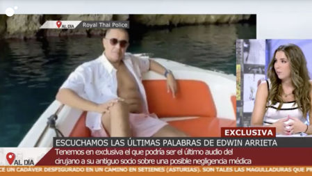 ''Cuatro al día' accede al último audio que envió Edwin Arrieta antes de morir