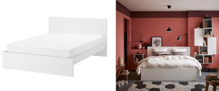 MALM, estructura de cama