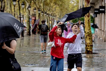 Llega la lluvia a nuestro país.