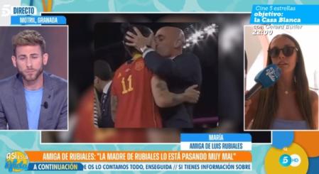 María, amiga de Luis Rubiales, es entrevistada en 'Así es la vida'