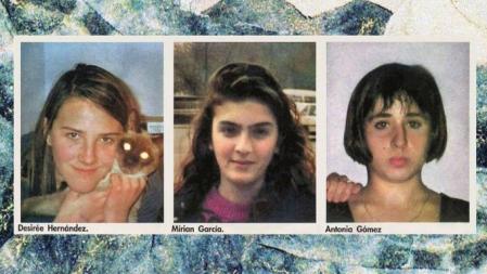 Desirée Hernández, Miriam García y Toñi Gómez, las víctimas del trágico caso de Alcàsser que conmovió a España en 1992