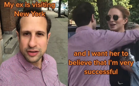 Bronowski elaboró una estrategia de lo más creativa para recuperar a su ex.