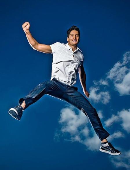 Renato Seabra, en una fotografía como modelo