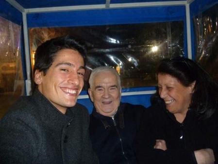 Renato Seabra, Carlos Castro y Vanda Pires