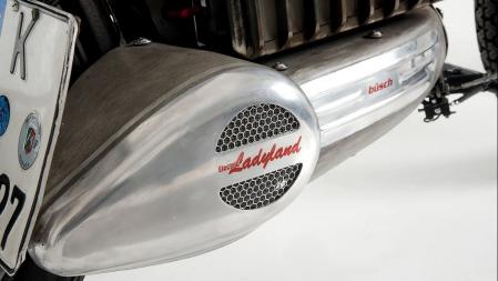 Electric Ladyland, la roquera moto eléctrica de alma retro inspirada en Jimi Hendrix.