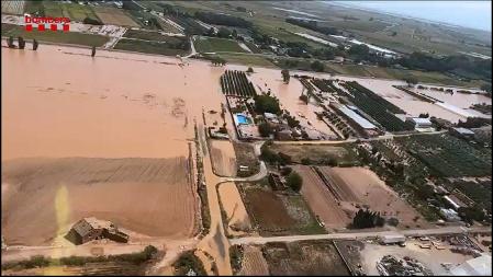 Vista aérea de Alcanar
