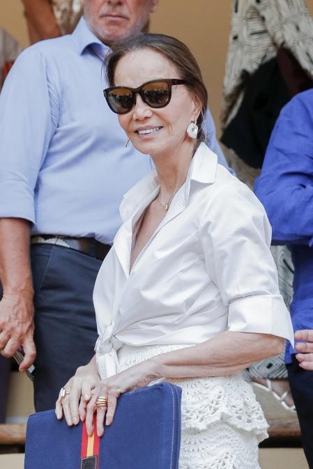 Isabel Preysler en la  66 edición de la corrida Goyesca de Ronda