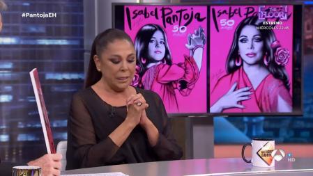 Isabel Pantoja derrama lágrimas de emoción durante su visita a 'El Hormiguero'