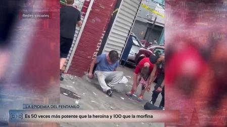 Las cámaras de 'Código 10' graban los efectos del fentanilo, la droga zombi, en la población