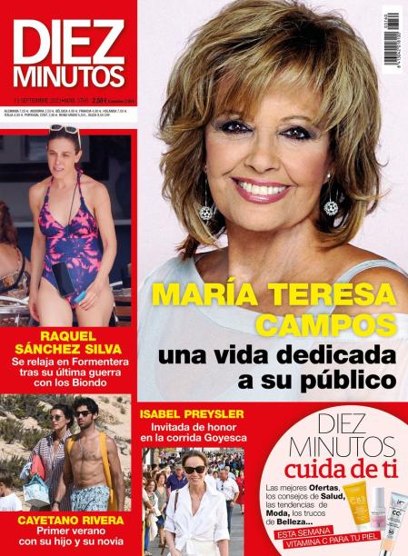 Portada de Diez Minutos.