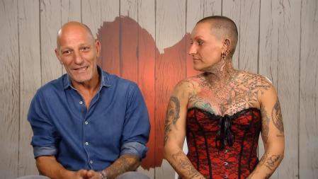 Lidia y Sergio en 'First Dates'