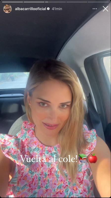 Alba Carrillo en su Instagram