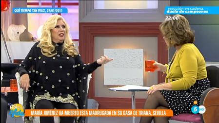 María Jiménez y María Teresa Campos