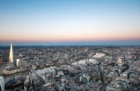 Vistas panorámicas al atardecer desde el Horizon 22