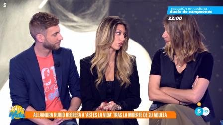 Alejandra Rubio en 'Así es la vida'