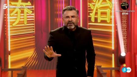 Jorge Javier Vázquez en el estreno de 