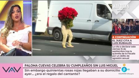 El increíble regalo de Paloma Cuevas