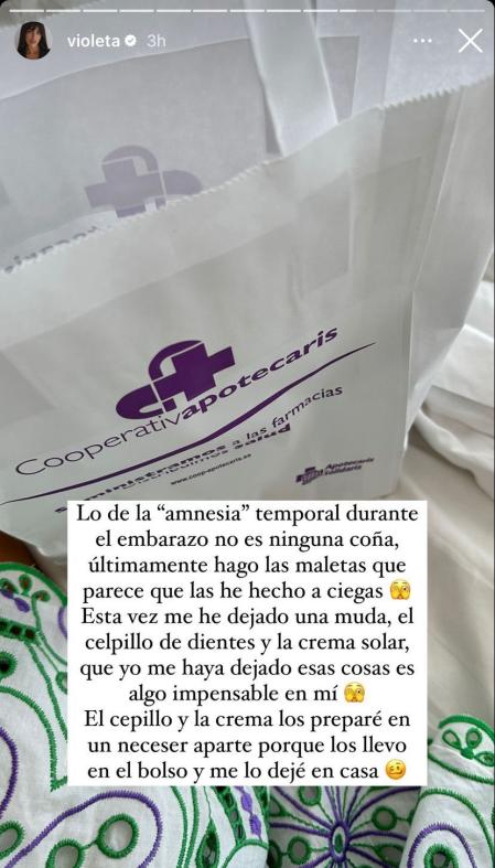 Violeta Mangriñán dice que sufre ''amnesia temporal''