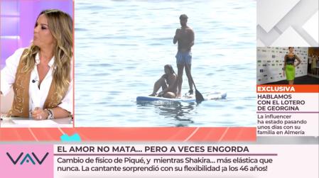 Los michelines de Piqué, en 'Vamos a ver'