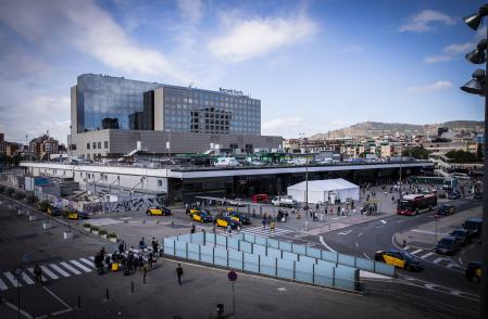 Los hechos ocurrieron en la estación de Sants