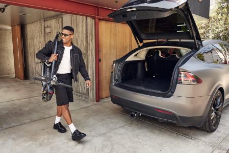 Este patinete eléctrico es muy cómodo de llevar&nbsp;