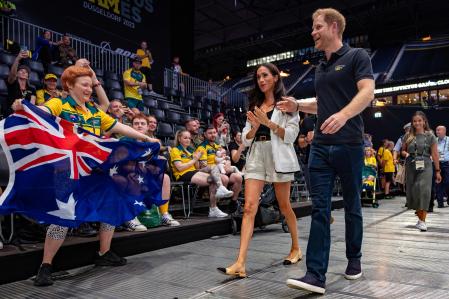 Los duques de Sussex en los Juegos Invictus que se celebran en Düsseldorf