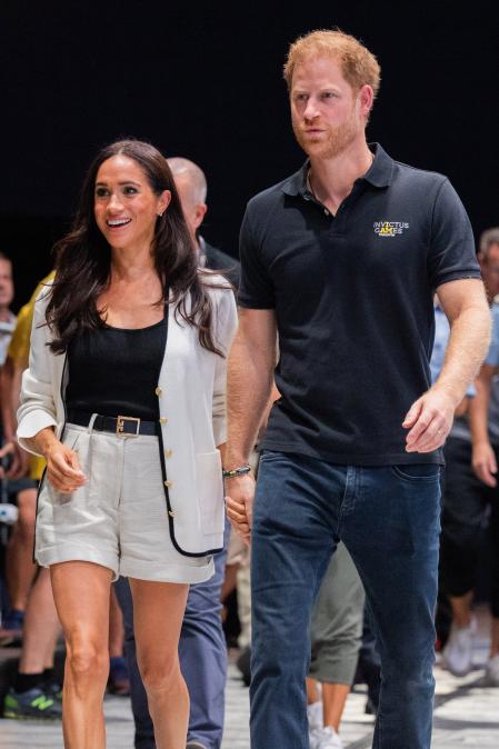 Los duques de Sussex, felices y de la mano en los Juegos Invictus