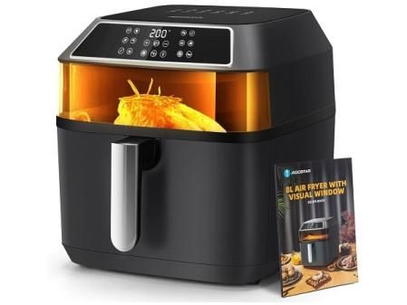 Freidora de aire sin aceite 8L Aigostar Zane