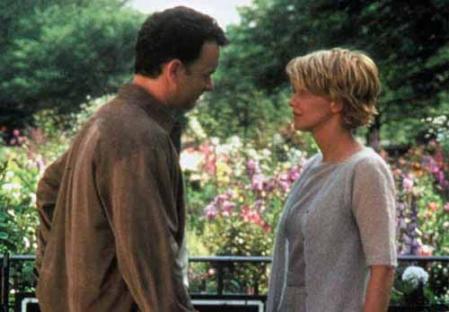Meg Ryan volvió a coincidir con Tom Hans en 'Tienes un e-mail'