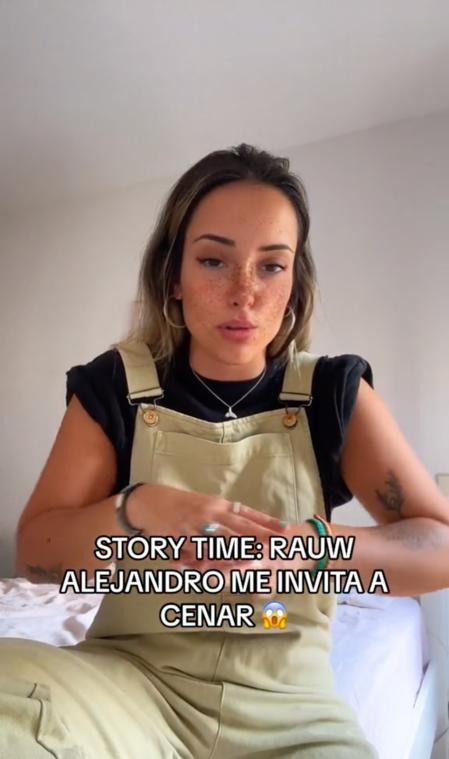 Ana aclara por qué Rauw Alejandro invitó a ella y su novia a cenar